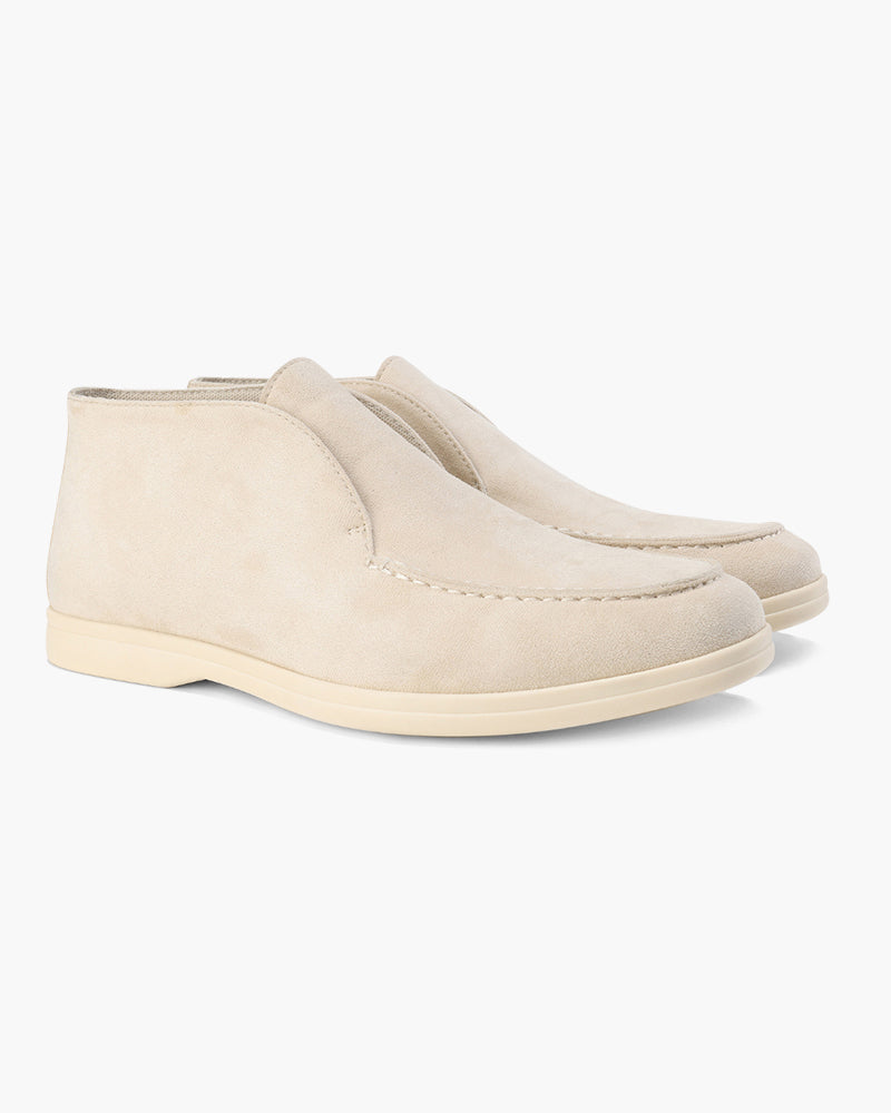 Παλιά χρήματα Υψηλής Suede Loafers