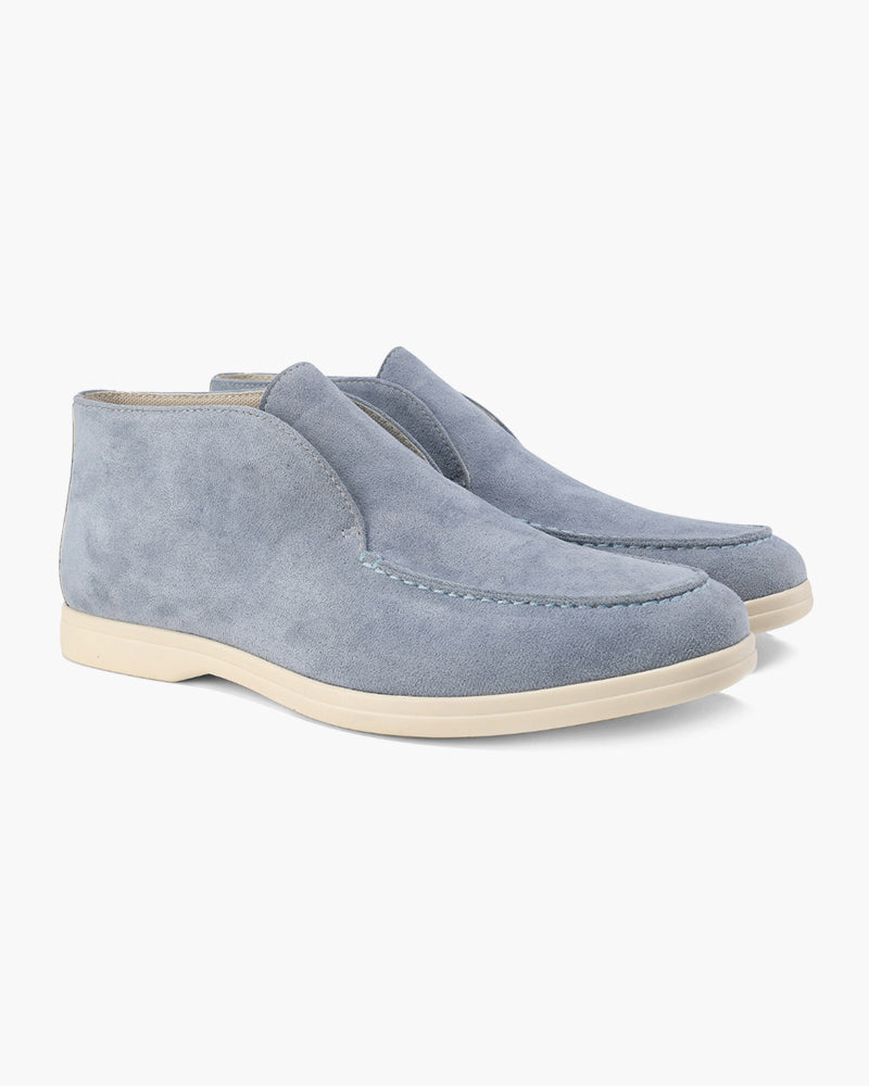 Παλιά χρήματα Υψηλής Suede Loafers