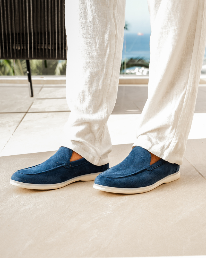 Παλιά χρήματα suede loafers