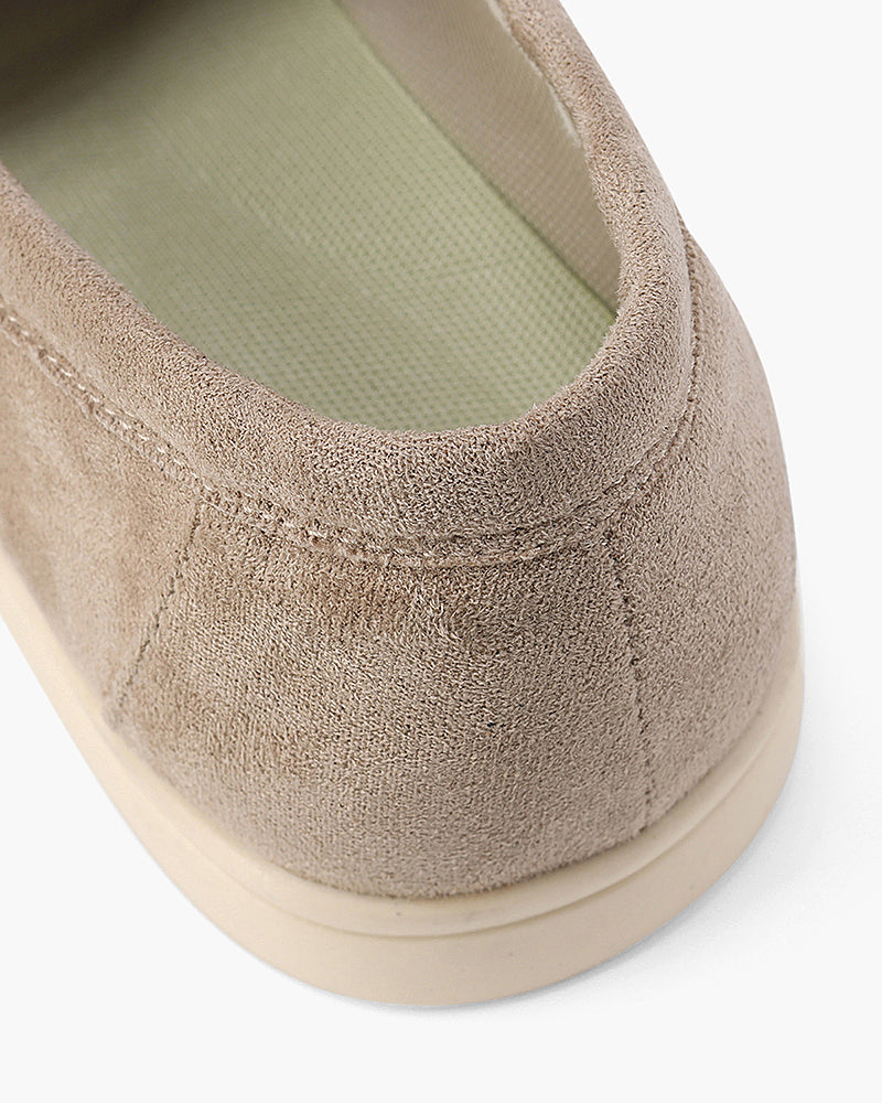 Παλιά χρήματα suede loafers