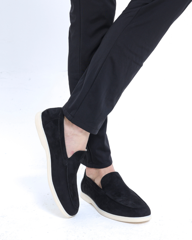 Παλιά χρήματα suede loafers