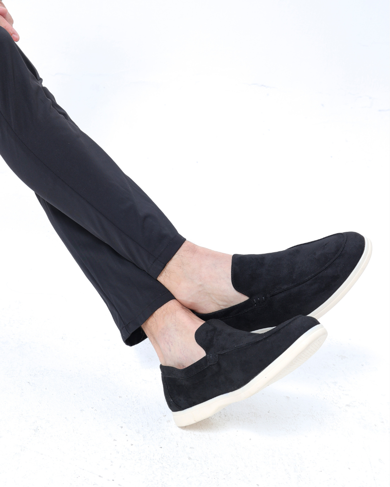 Παλιά χρήματα suede loafers
